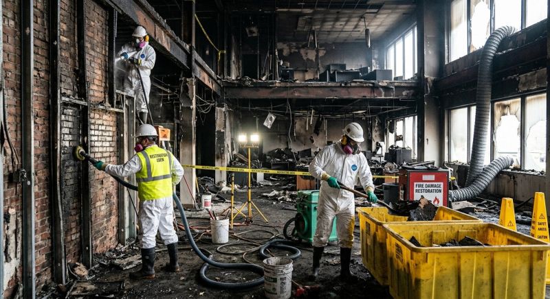 Commercial Fire Damage Repair in Fort Mill, SC