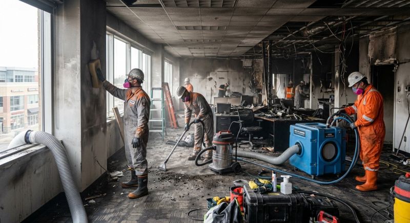 Commercial Fire Damage Repair in Santa Rosa, CA