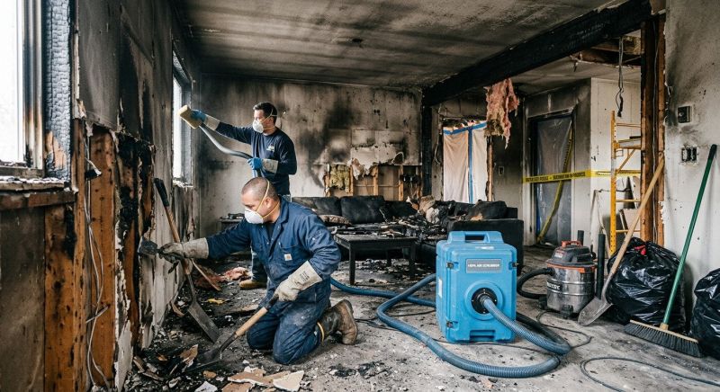Commercial Fire Damage Repair in Chandler, AZ