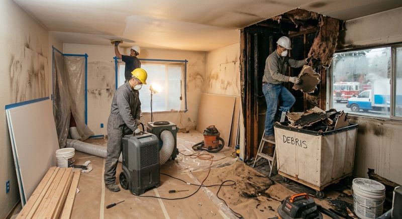 Commercial Fire Damage Repair in Phoenix, AZ