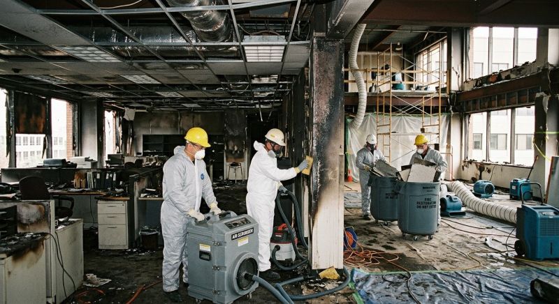 Commercial Fire Restoration in Fort Mill, SC