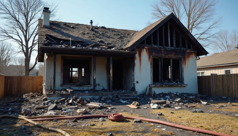 Fire Damage Cleanup in Sonoma County, CA