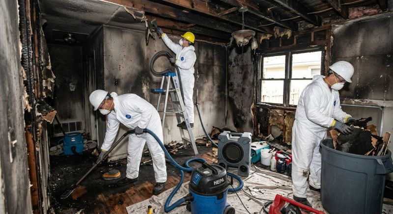 Residential Fire Restoration in Sonoma County, CA