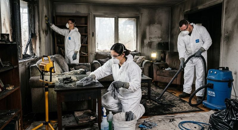 Soot Cleanup Service in Santa Rosa, CA