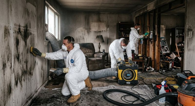 Soot Damage Cleanup in Mesa, AZ