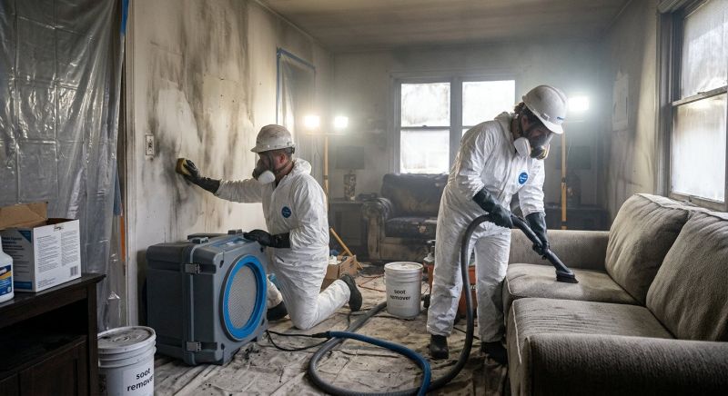 Soot Damage Restoration in Sonoma County, CA
