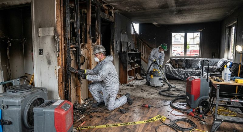 Residential Fire Restoration in Napa, CA