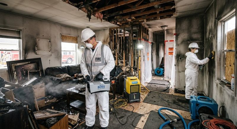Residential Fire Restoration in Santa Rosa, CA